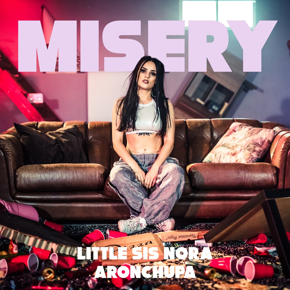 Cover Little Sis Nora feat. AronChupa - Misery