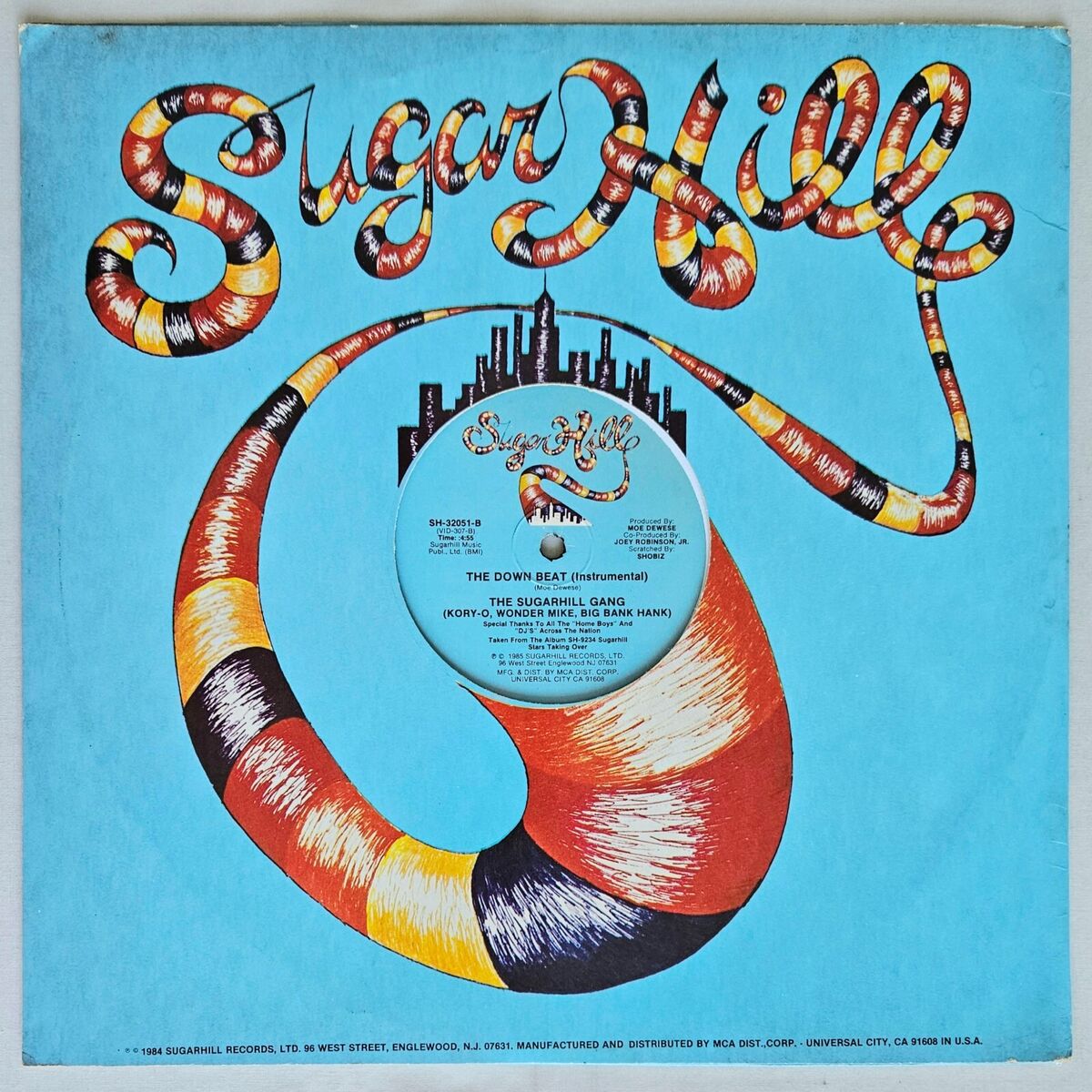 Cover The Sugarhill Gang - The Downbeat
