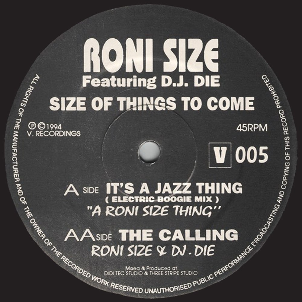 Cover Roni Size - It's a Jazz Thing