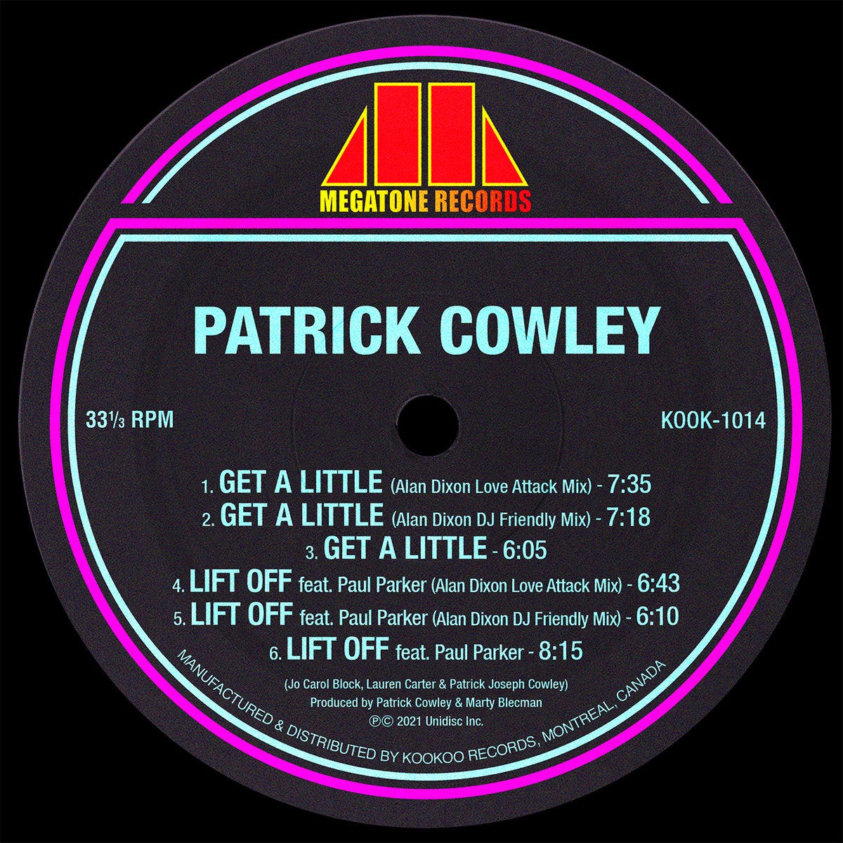  Patrick Cowley - Going Home