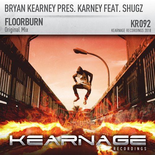 Cover Bryan Kearney pres. Karney feat. Shugz - Floorburn (Original Mix)
