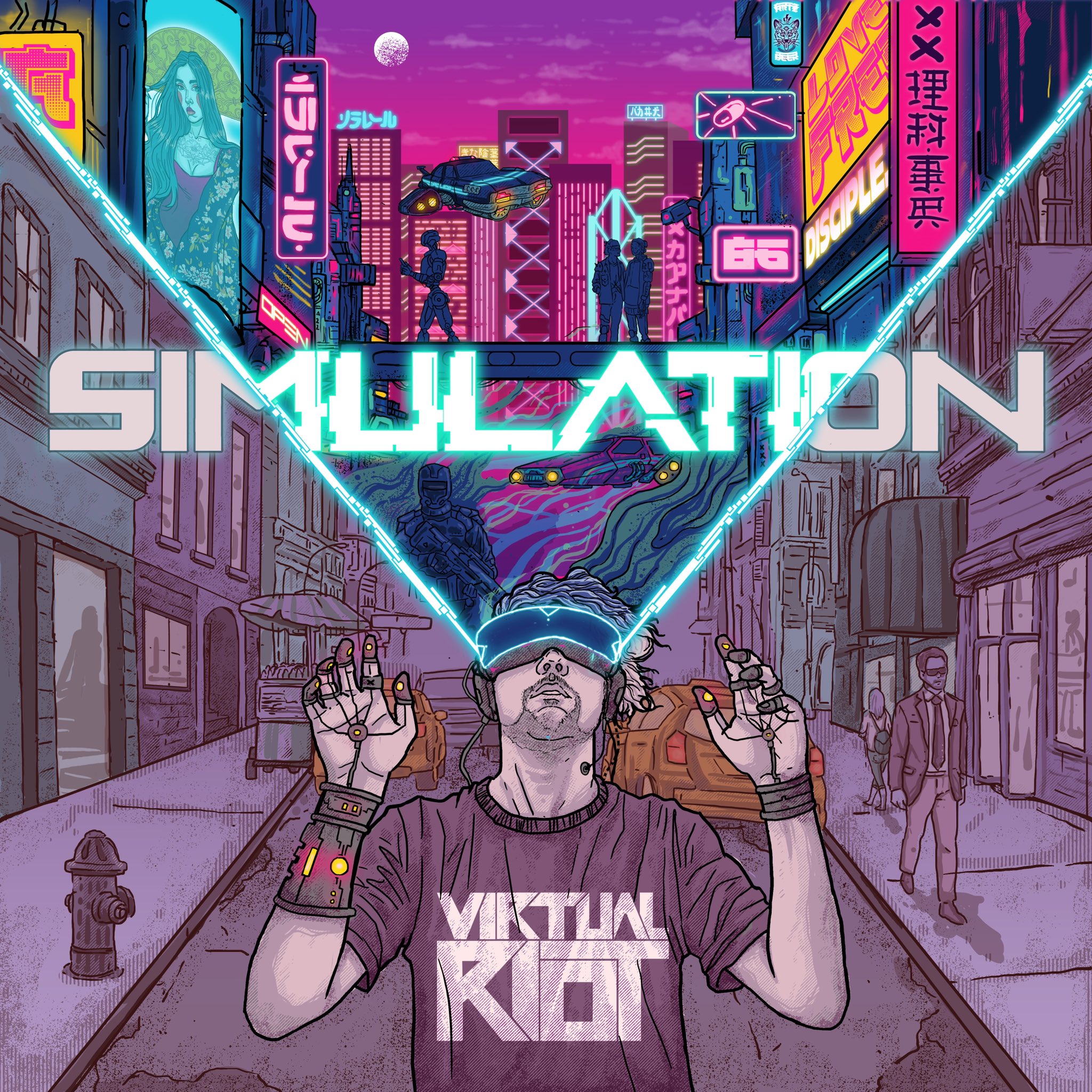 Cover Virtual Riot - REDLINE
