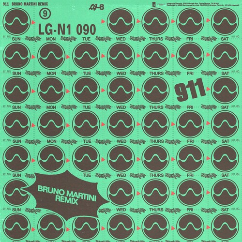 Обкладинка Lady Gaga - 911 (Bruno Martini Remix)