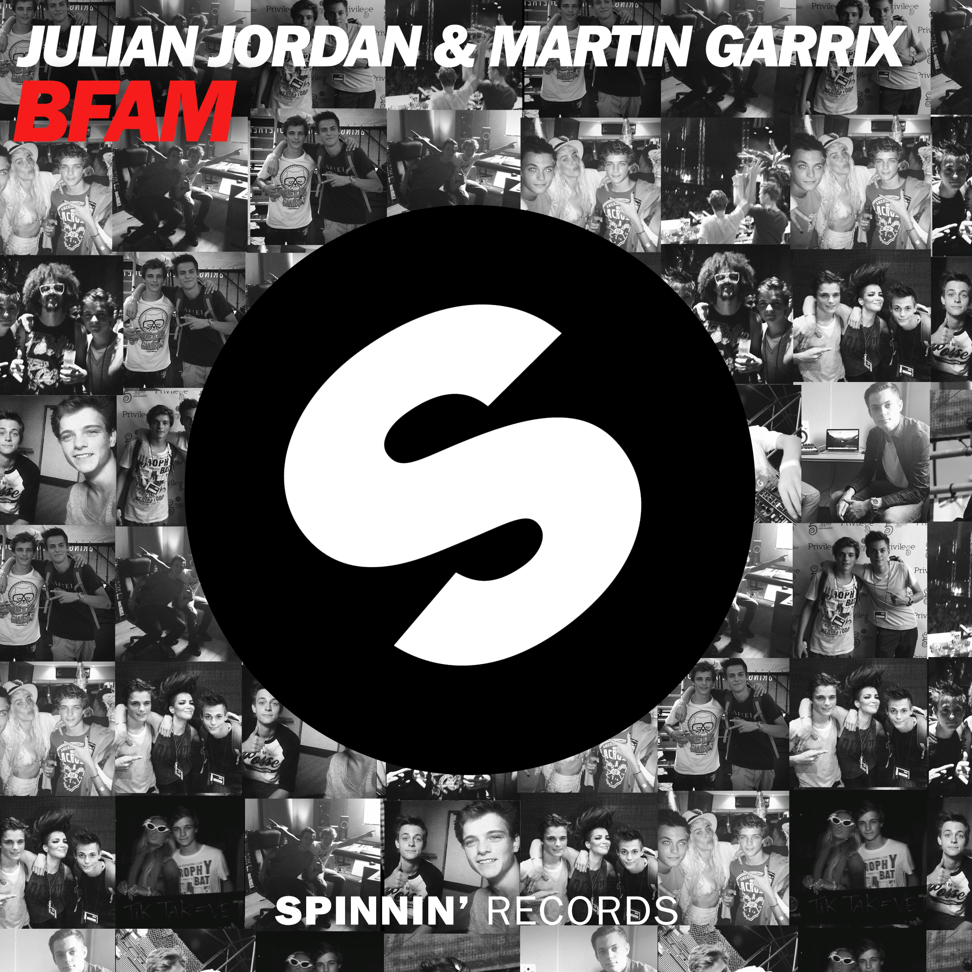 Обкладинка Julian Jordan, Martin Garrix - BFAM
