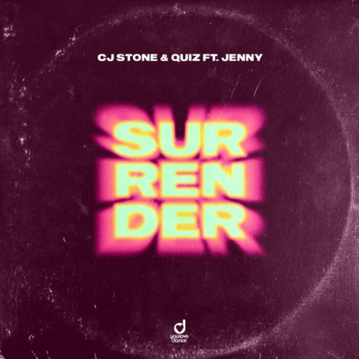 Обкладинка CJ Stone and Quiz ft. Jenny - Surrender [extended mix]