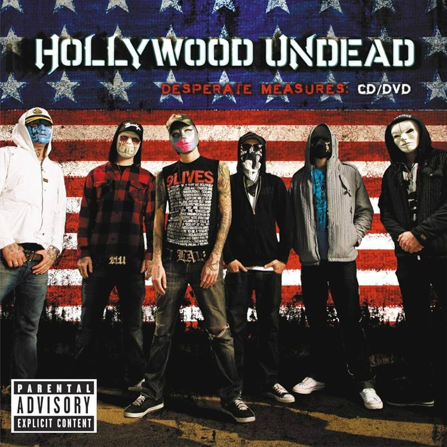 Обкладинка Hollywood Undead - Bottle and a Gun