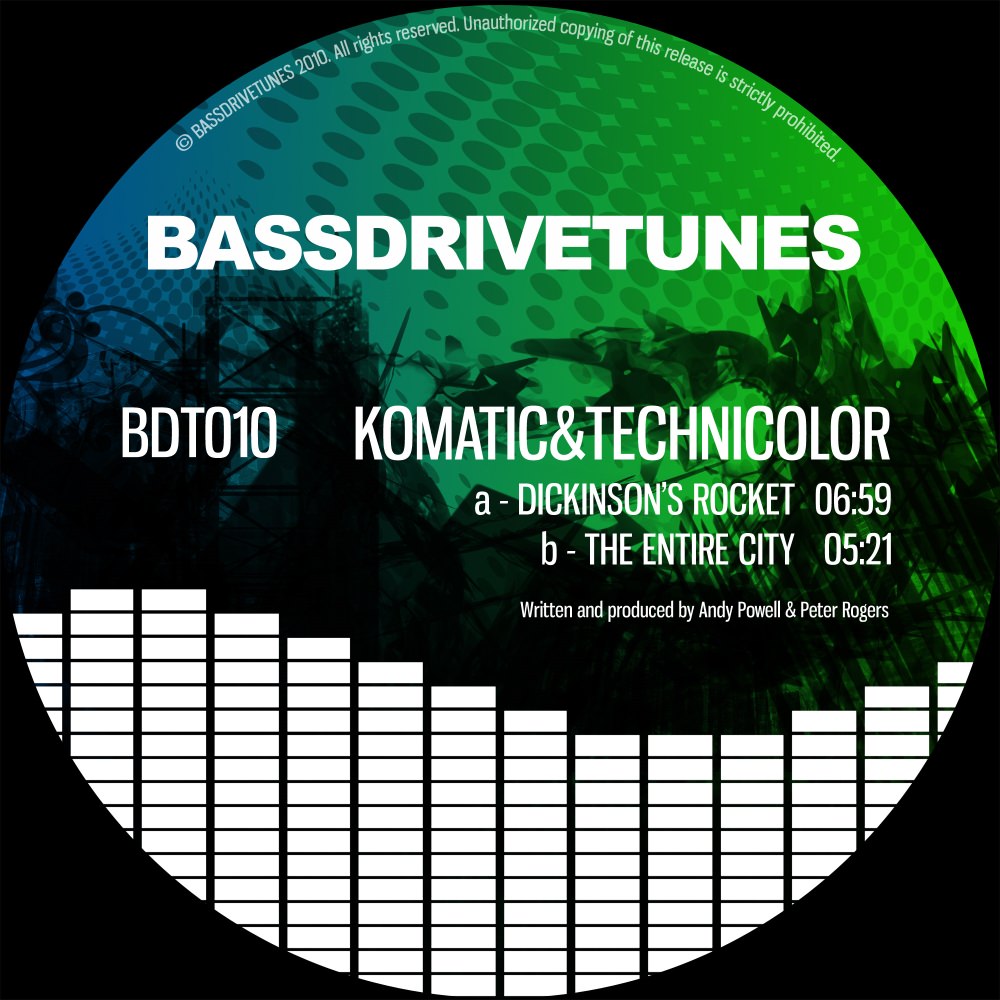 Обкладинка Technicolour & Komatic - Dickinson's Rocket