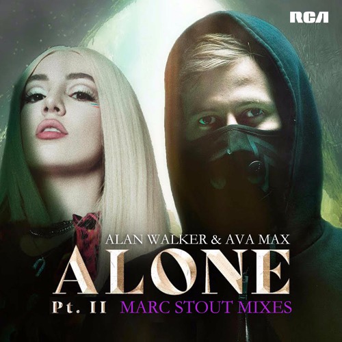 Обкладинка Alan Walker, Ava Max - Alone, Pt. II