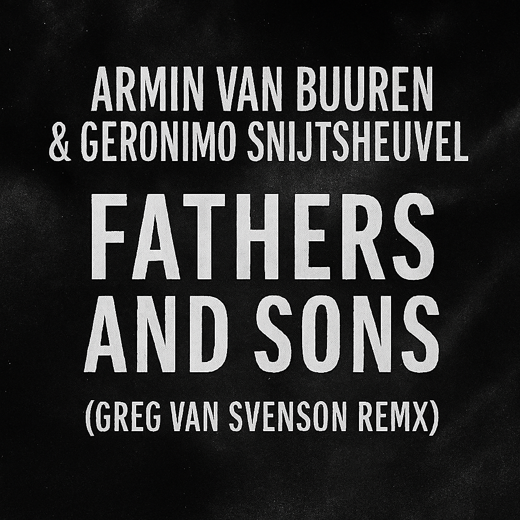  Armin van Buuren & Geronimo Snijtsheuvel - Fathers and Sons (Greg Van Svenson Remix)