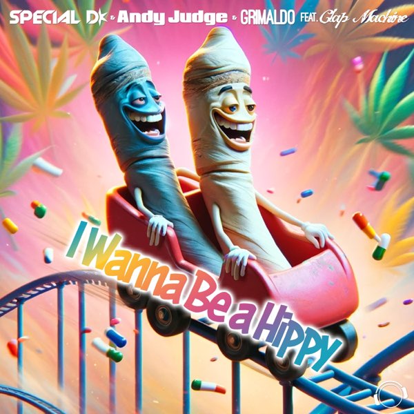  Special D., Andy Judge, Grimaldo, Clap Machine - I Wanna Be A Hippy