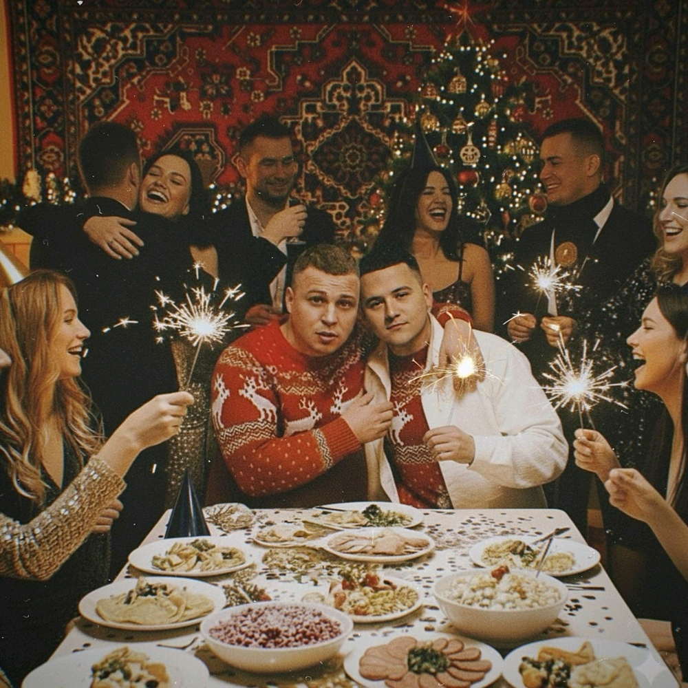 Обкладинка 3-ий Январь & IL'GIZ - Гуляй душа (Новый год)