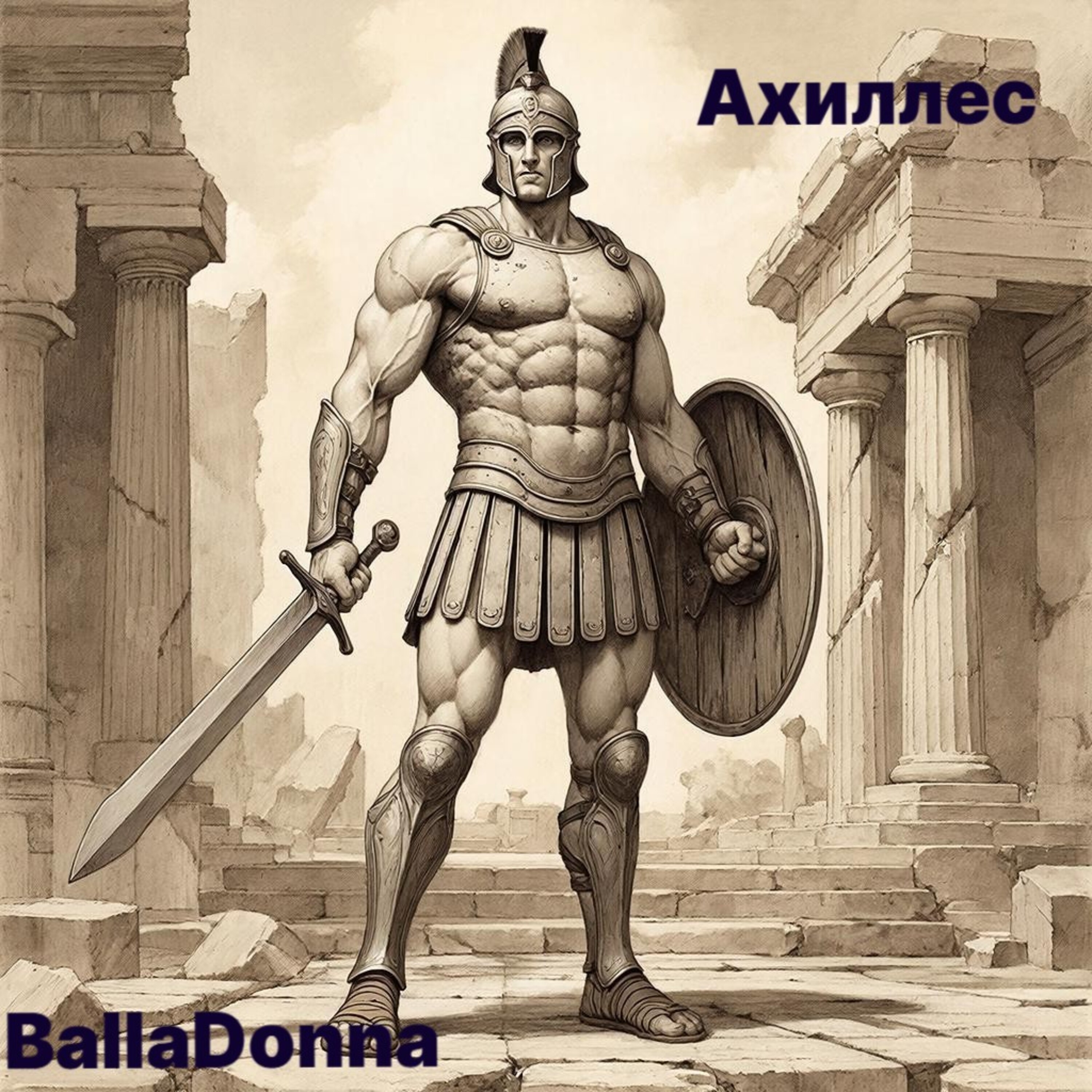 Cover BallaDonna - Ахиллес