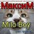 Обкладинка Milo Boy - Максим
