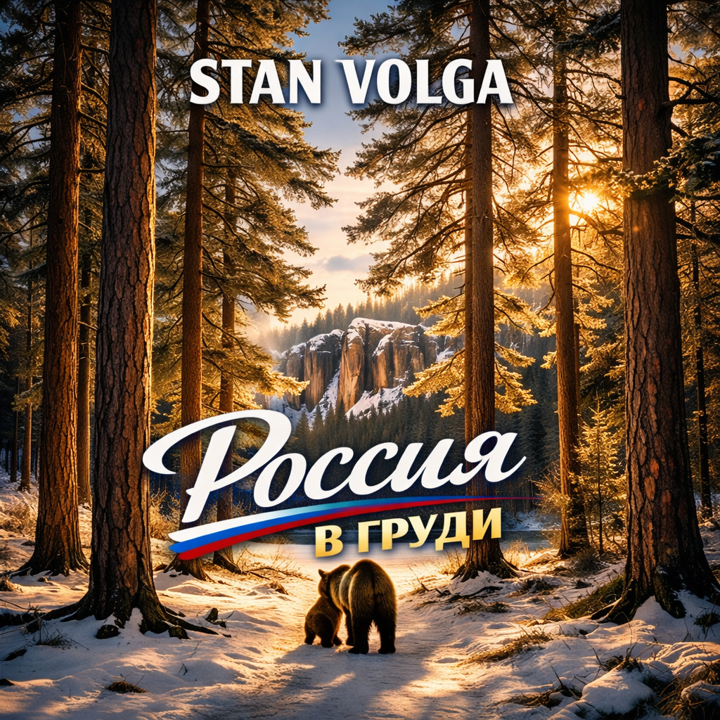 Обкладинка Stan Volga - Россия в груди