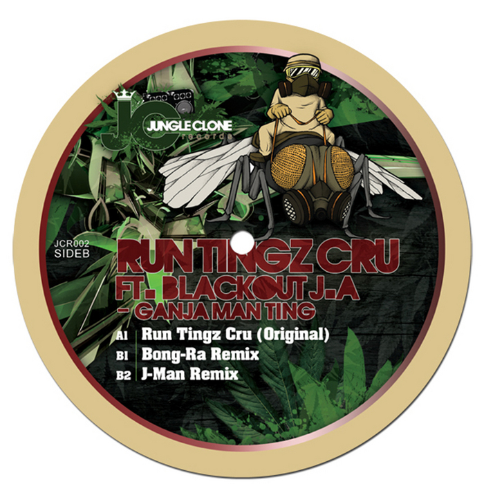  Run Tingz Cru feat. Blackout J.A. - Ganja Man Ting (JMan Remix)