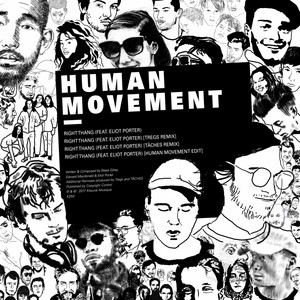 Cover Cabala - Dark Blue (Human Movement's Cobalt Mix)