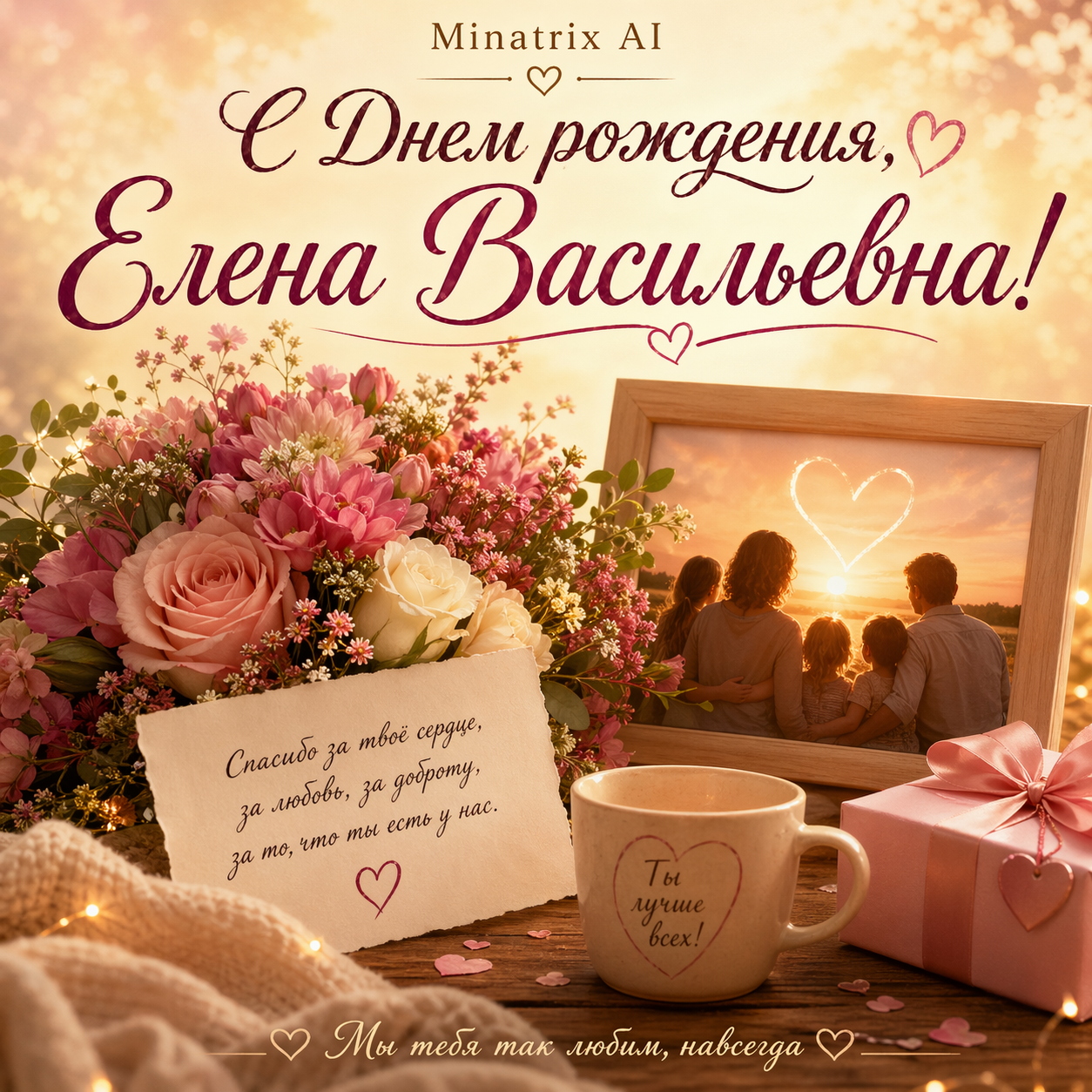 Cover Minatrix AI - С Днем рождения, Елена Васильевна!