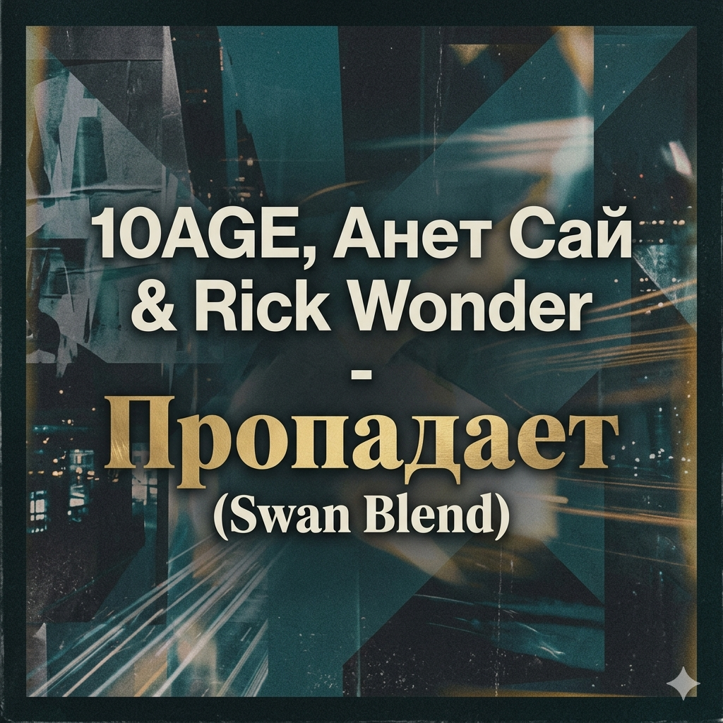 Обкладинка 10AGE, Анет Сай & Rick Wonder - Пропадает (Swan Blend)