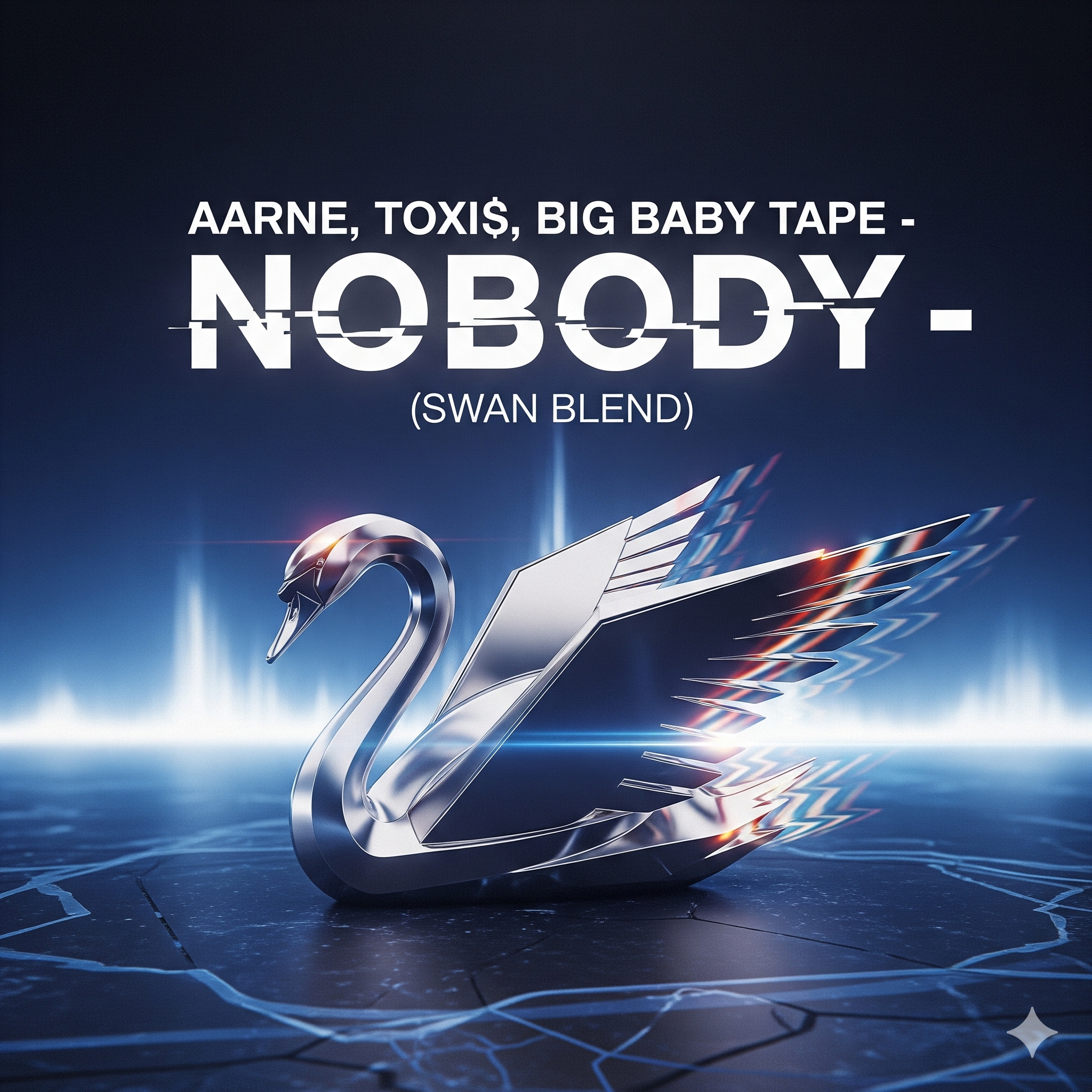 Обкладинка Aarne, Toxi$, Big Baby Tape - NOBODY (Swan Blend)