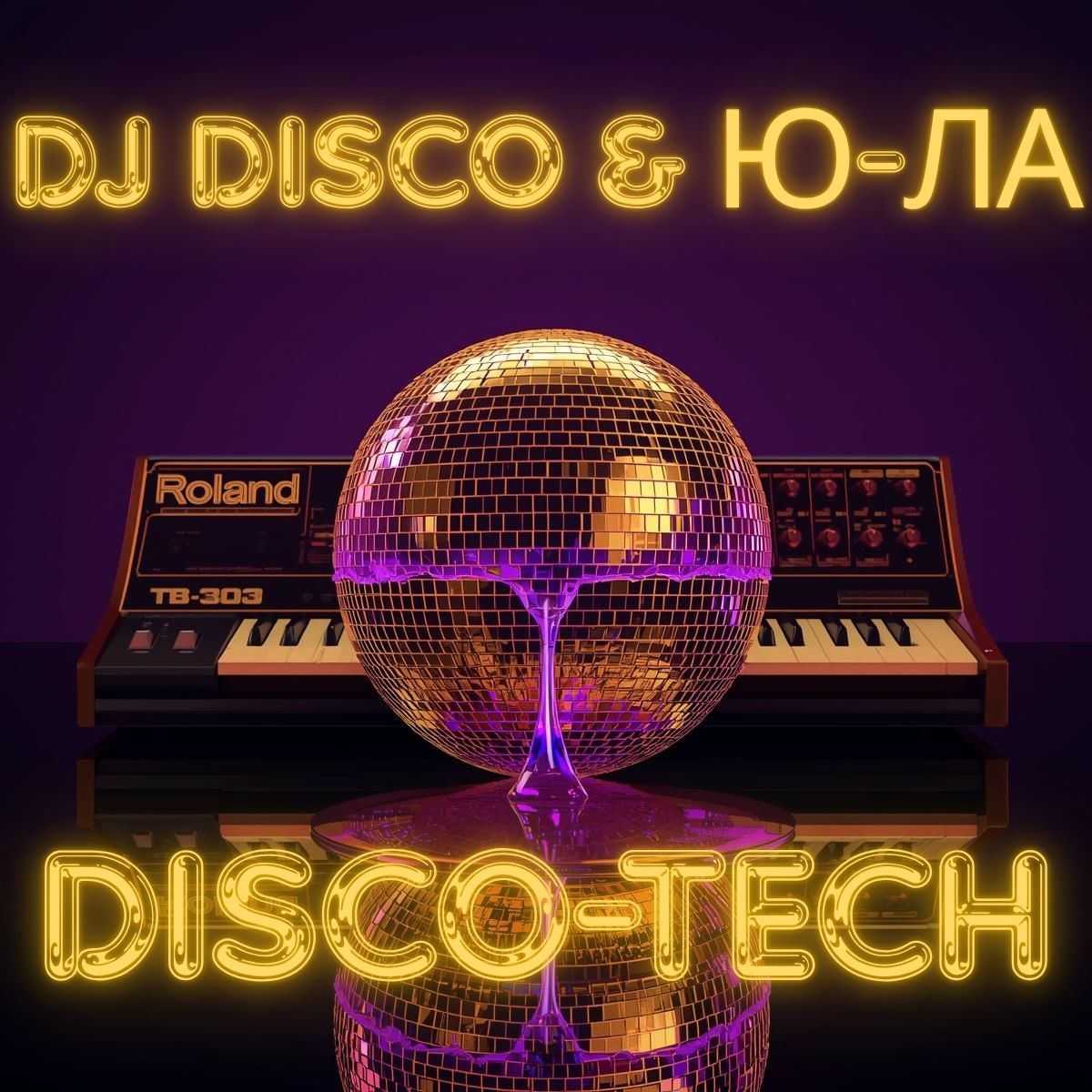 Обкладинка DJ Disco feat Ю-ЛА - Disco-Tech