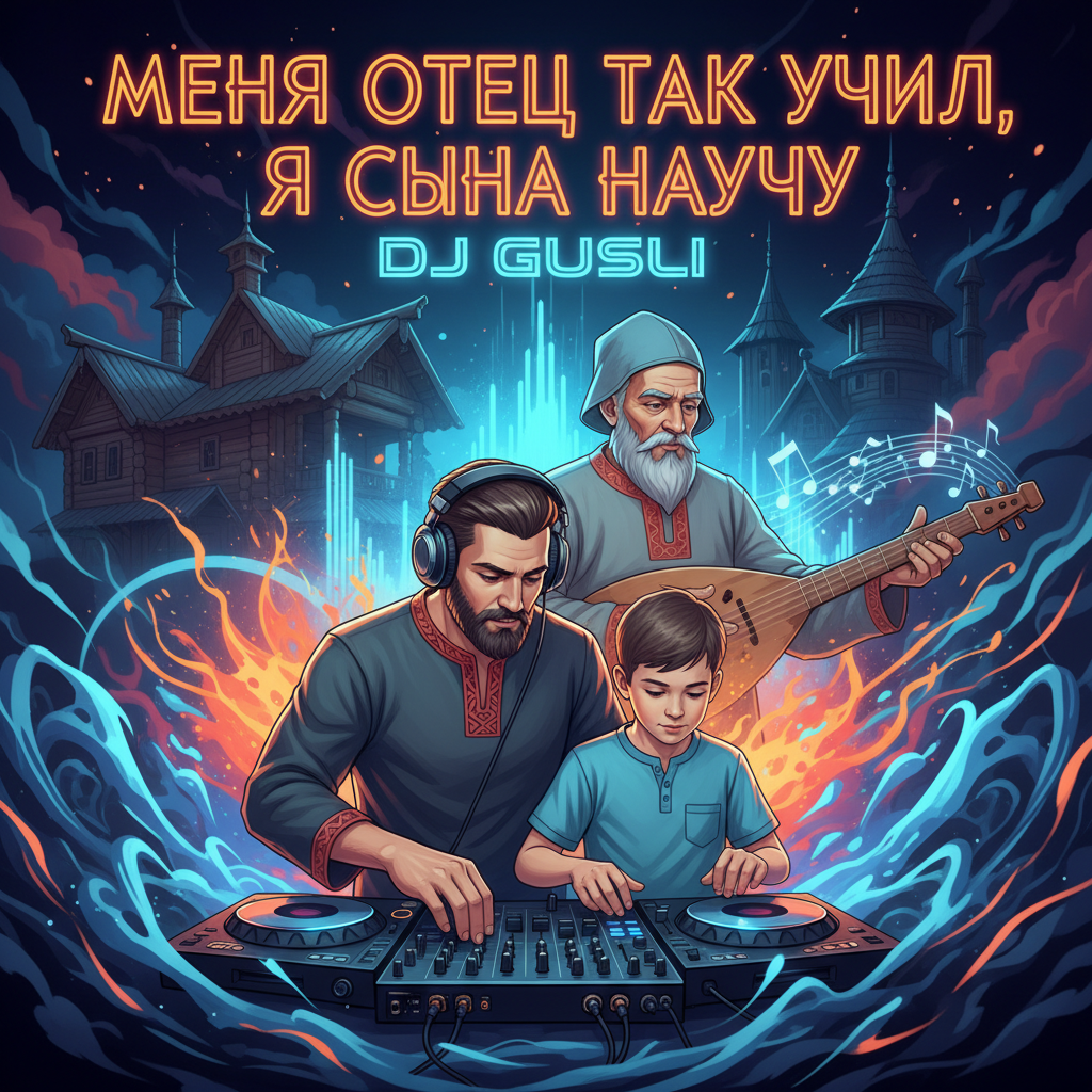 Обкладинка DJ GUSLI - Меня отец так учил remix