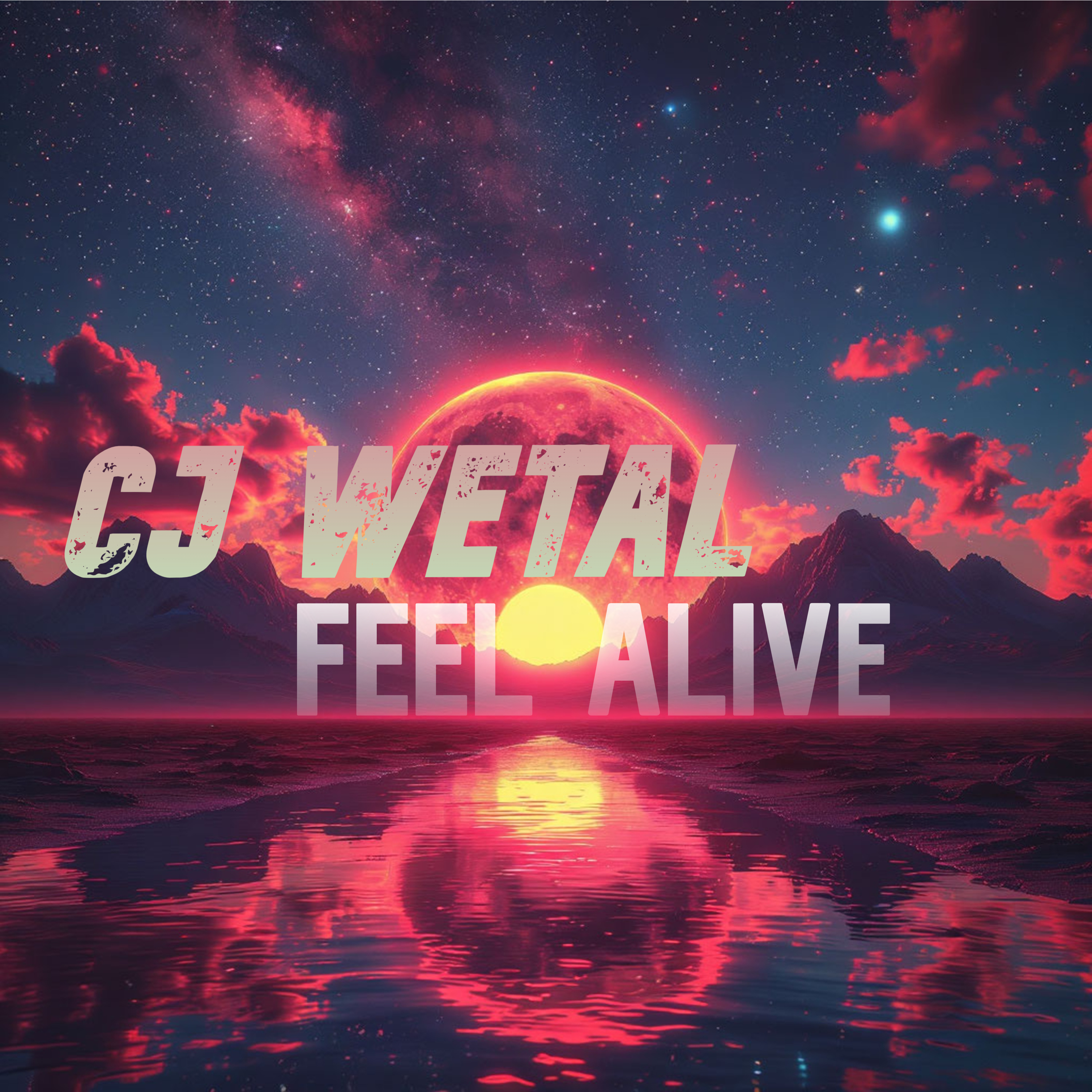 Обкладинка CJ Wetal - Feel Alive (Synthwave Mix)