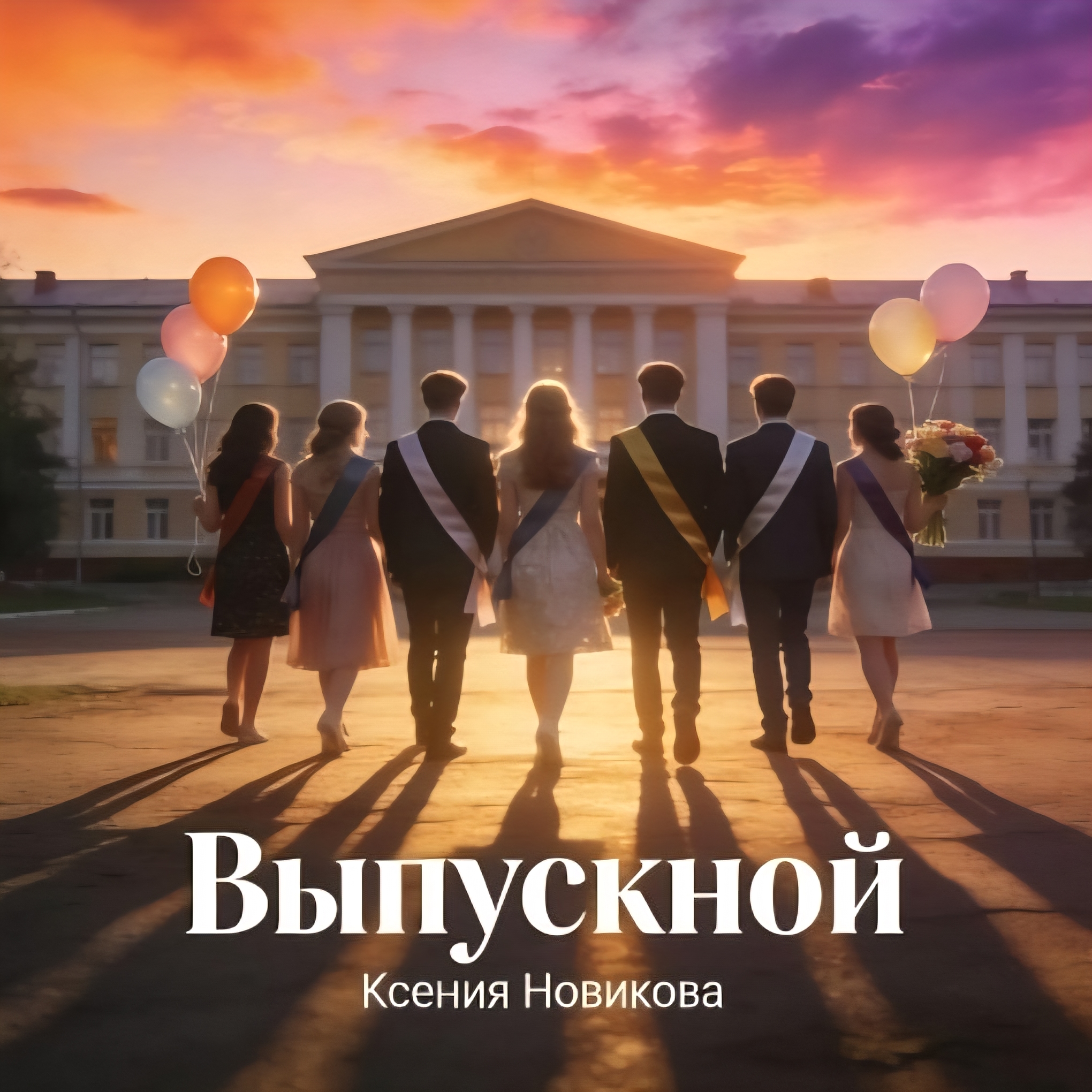 Cover Ксения Новикова - Выпускной 2026