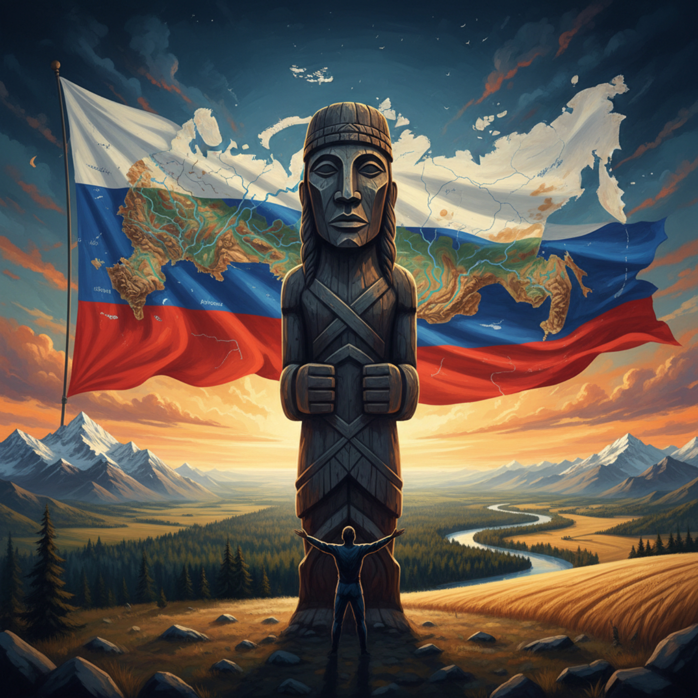 Обкладинка Роман - Родина Россия