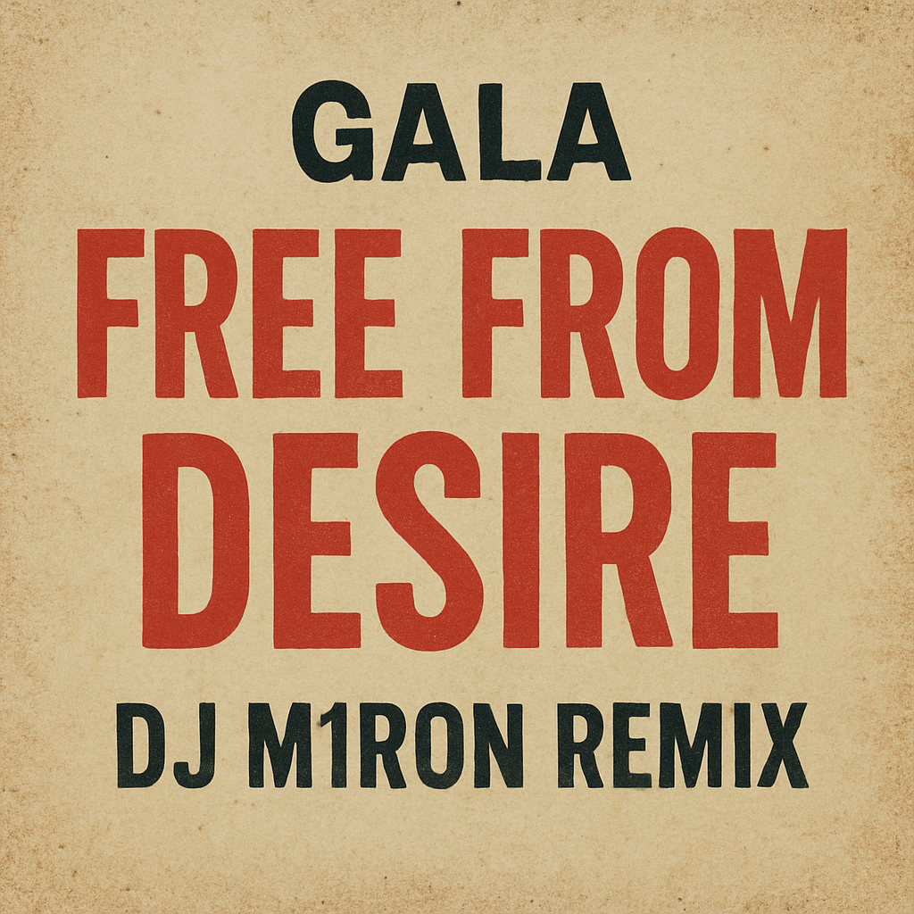  Gala - Free from Desire (Dj M1ron Remix)