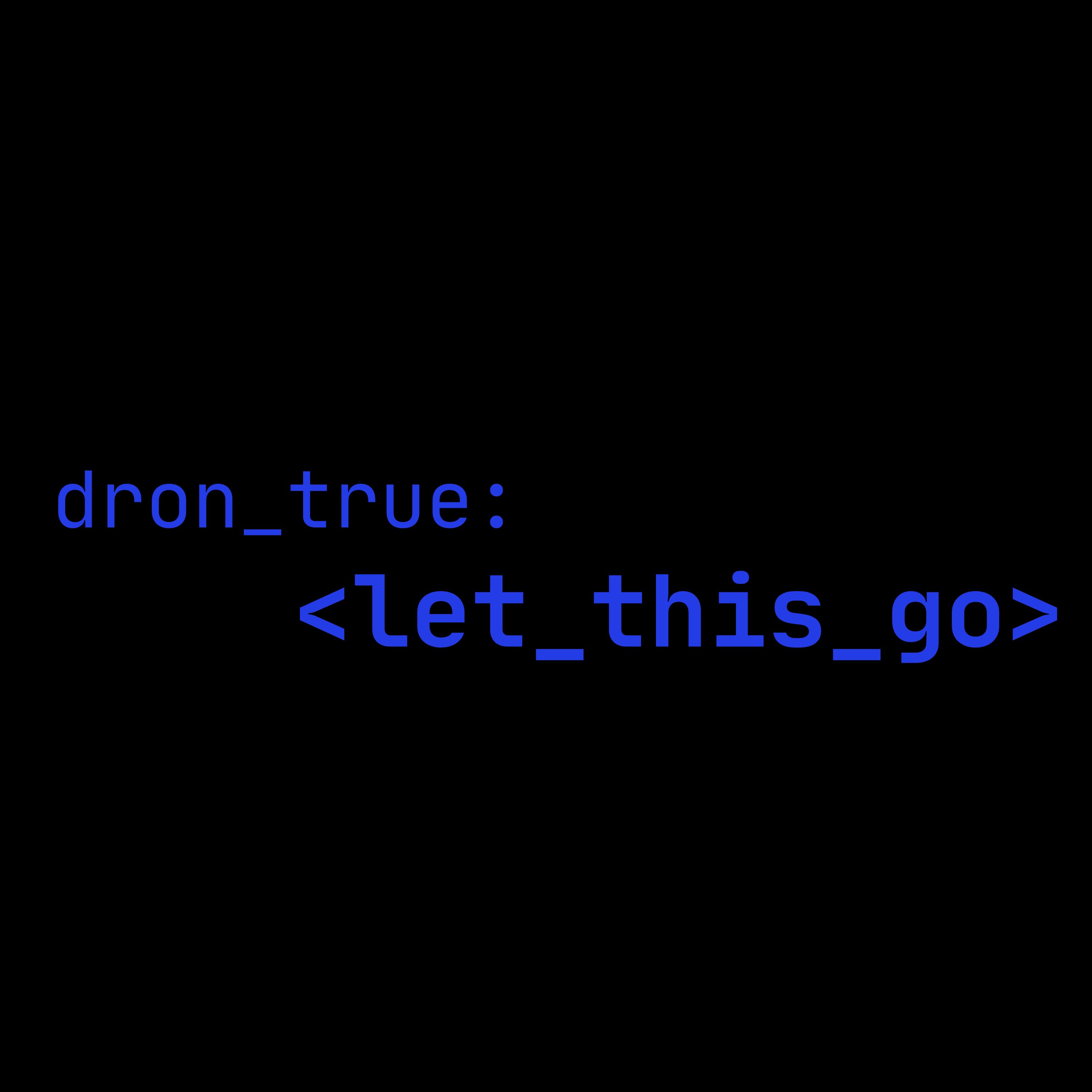  DRoN TRuE - Let This Go