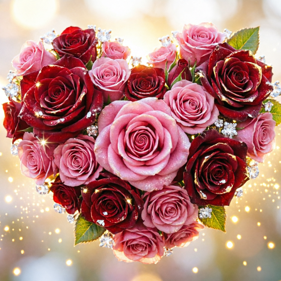  E.N.A - A heart of roses