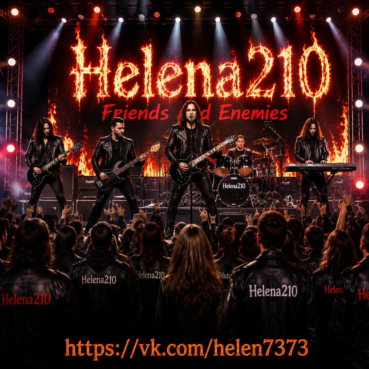  Helena210 - Friends❤️ and Enemies🖤 англ. версия
