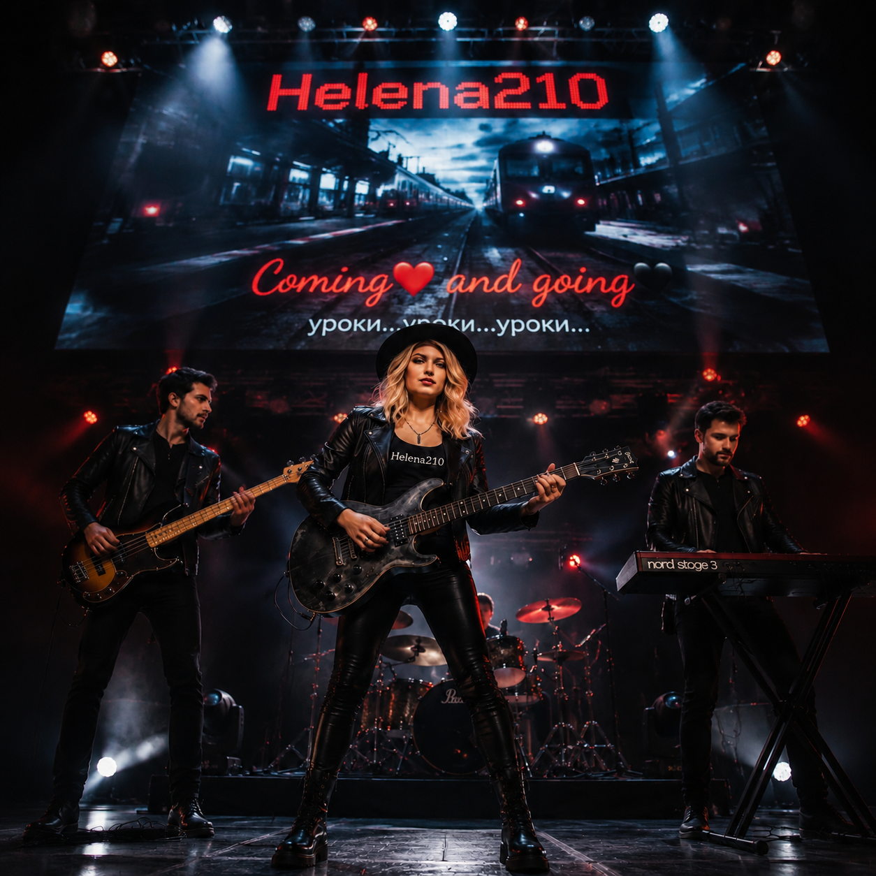  Helena210 - Coming❤️ and going🖤