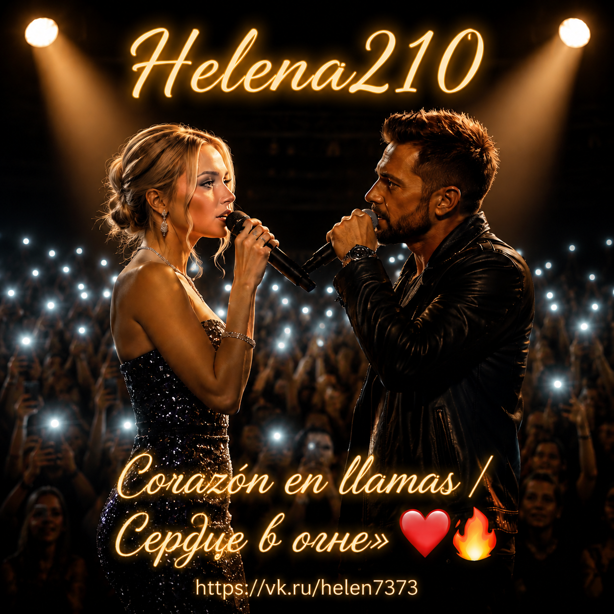 Helena210 - Corazón en llamas 🔥 (Сердце в огне»).