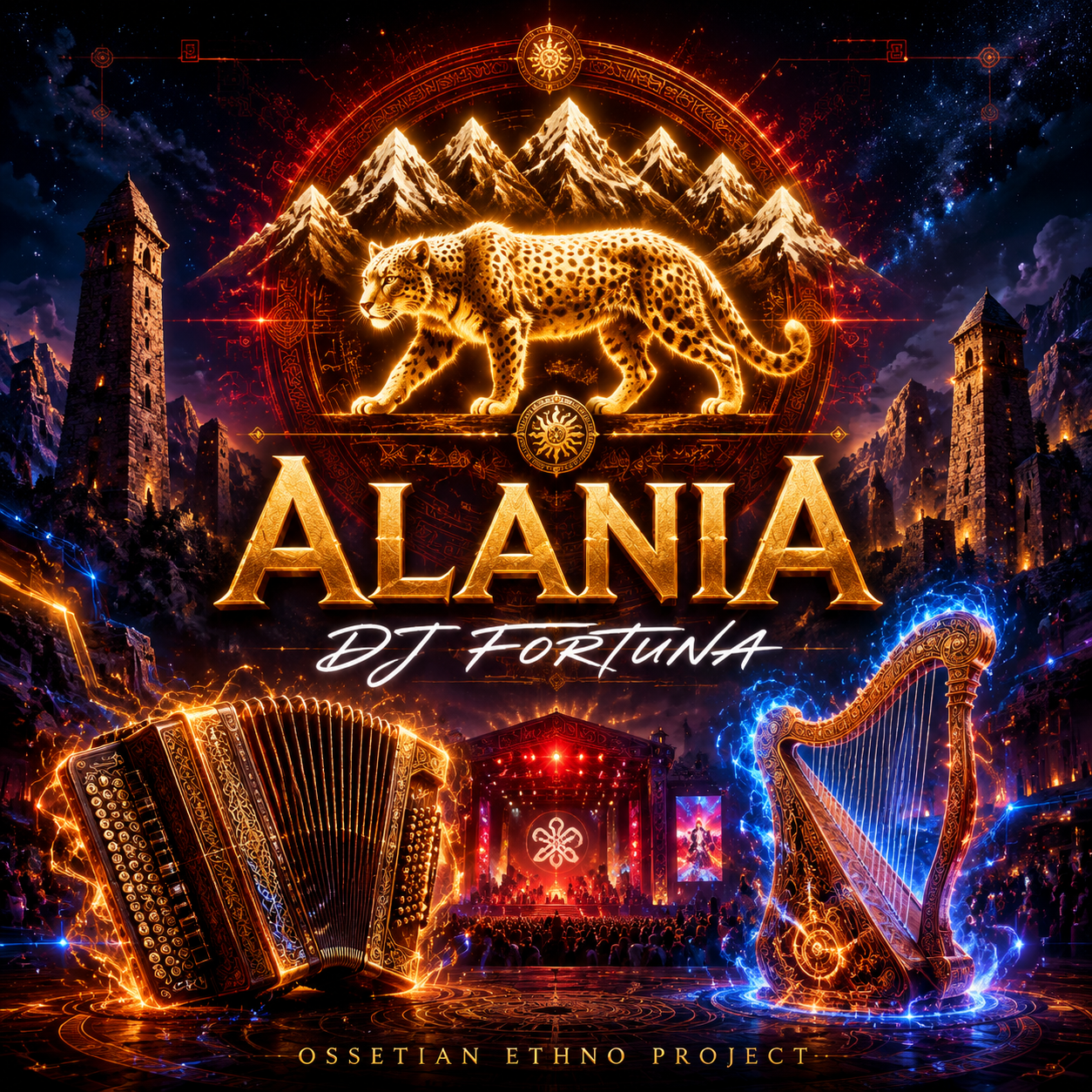  DJ FORTUNA - Alania (ОСЕТИЯ) продолжение