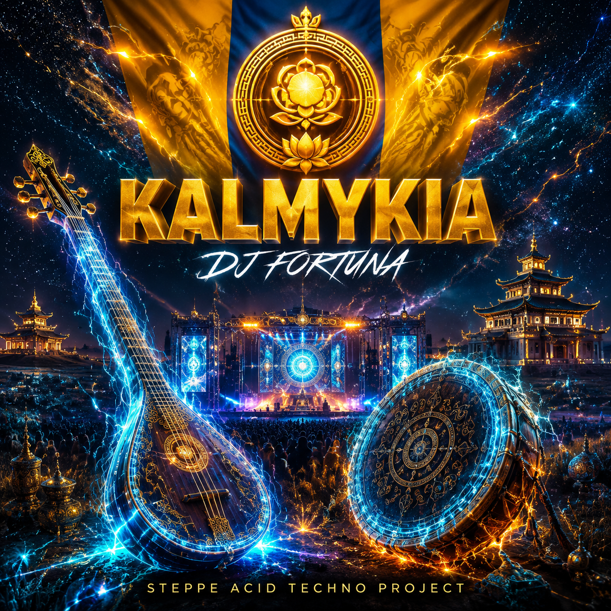  DJ FORTUNA - Калмыкия (Kalmykia) продолжение