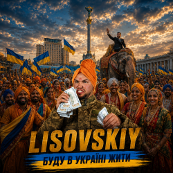 Обкладинка LISOVSKIY - БУДУ В УКРАЇНІ ЖИТИ