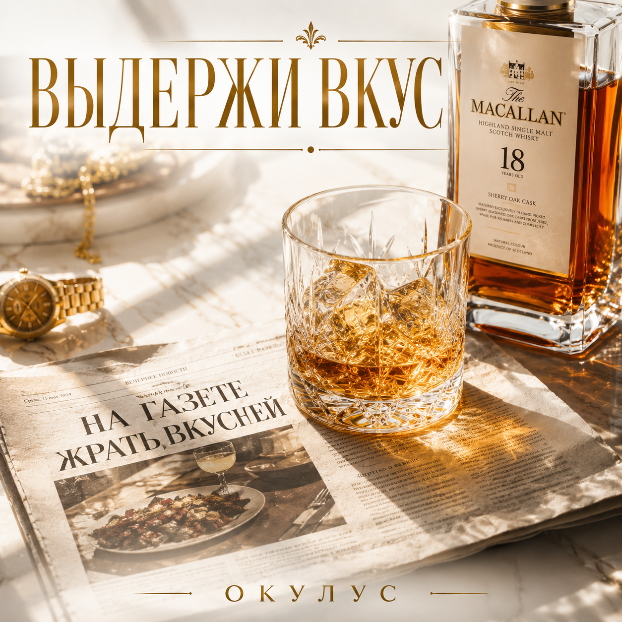  ОКУЛУС - ВЫДЕРЖИ ВКУС..