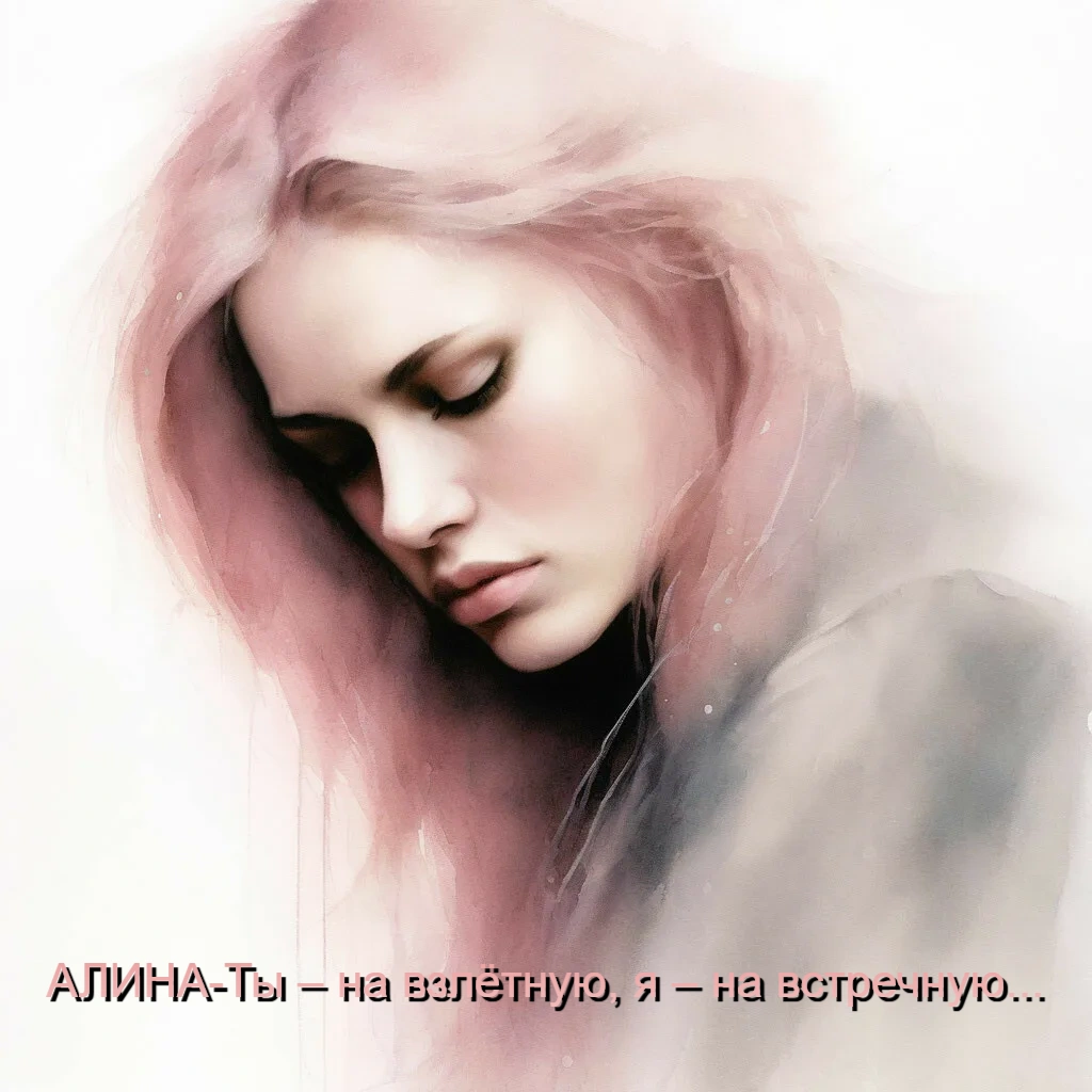  Алина Даниленко - Ты – на взлётную, я – на встречную...