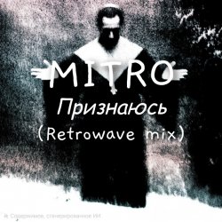 Обкладинка MITRO - Признаюсь (Retrowave mix)