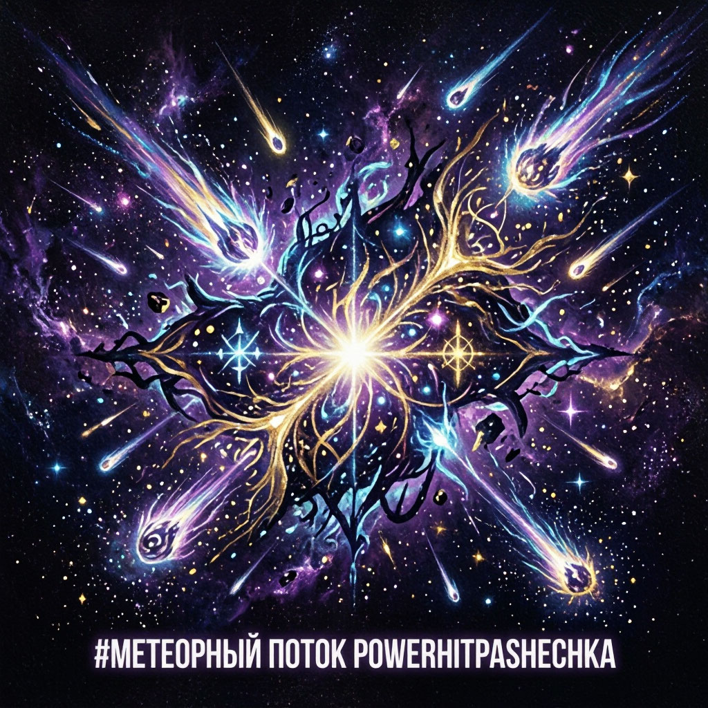  PowerHitPashechka - Метеорный поток  Жанр: Space Phonk / Digital Romance Настроение: Агрессивный кос