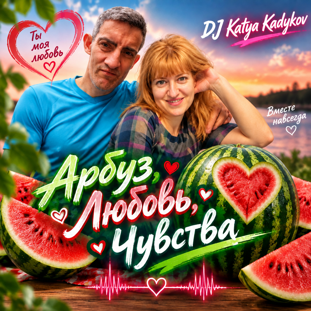  DJ Katya Kadykov - Арбуз , Любовь, Чувства