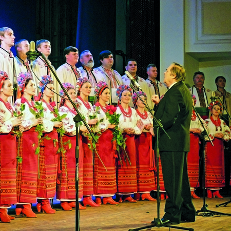  Закарпатський хор - Горiла сосна