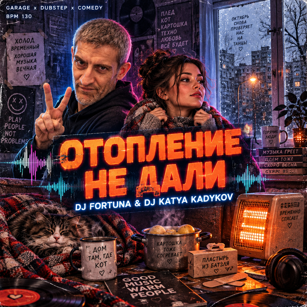 DJ FORTUNA & DJ Katya Kadykov - Отопление не дали