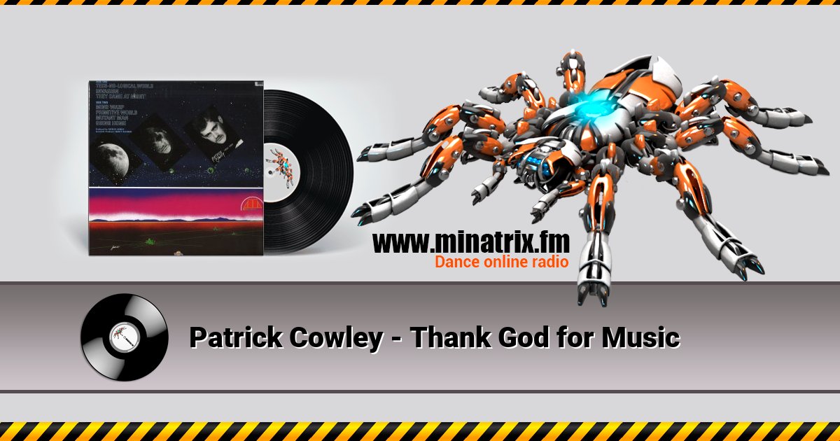 Patrick Cowley - Thank God for Music Listen online and download MP3