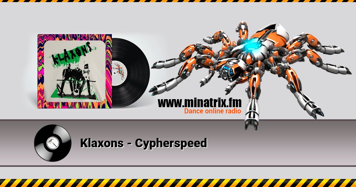 Klaxons - Cypherspeed Listen online and download MP3