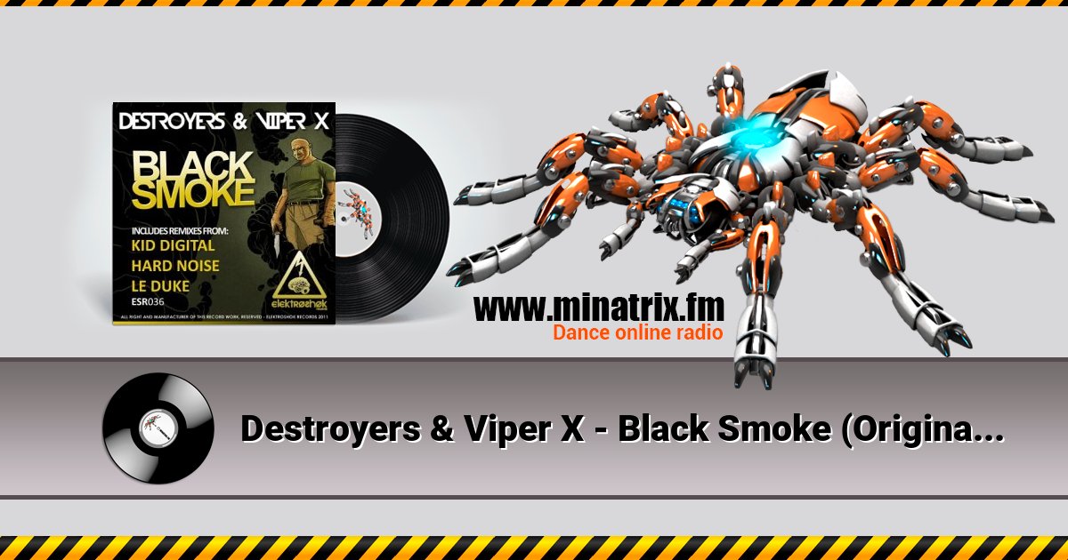 Destroyers & Viper X - Black Smoke (Original Mix) Listen online and download MP3