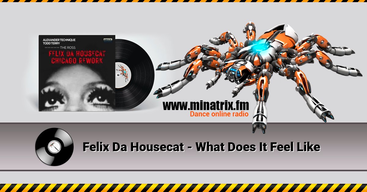 Felix Da Housecat - What Does It Feel Like Listen online and download MP3