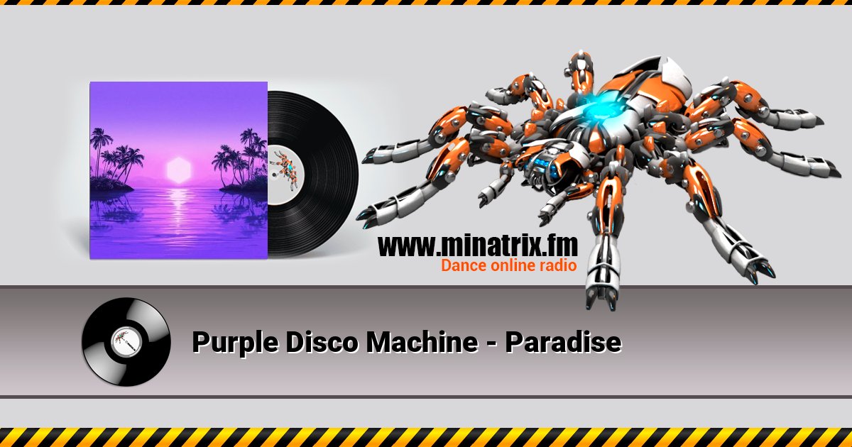 Purple Disco Machine - Paradise Listen online and download MP3