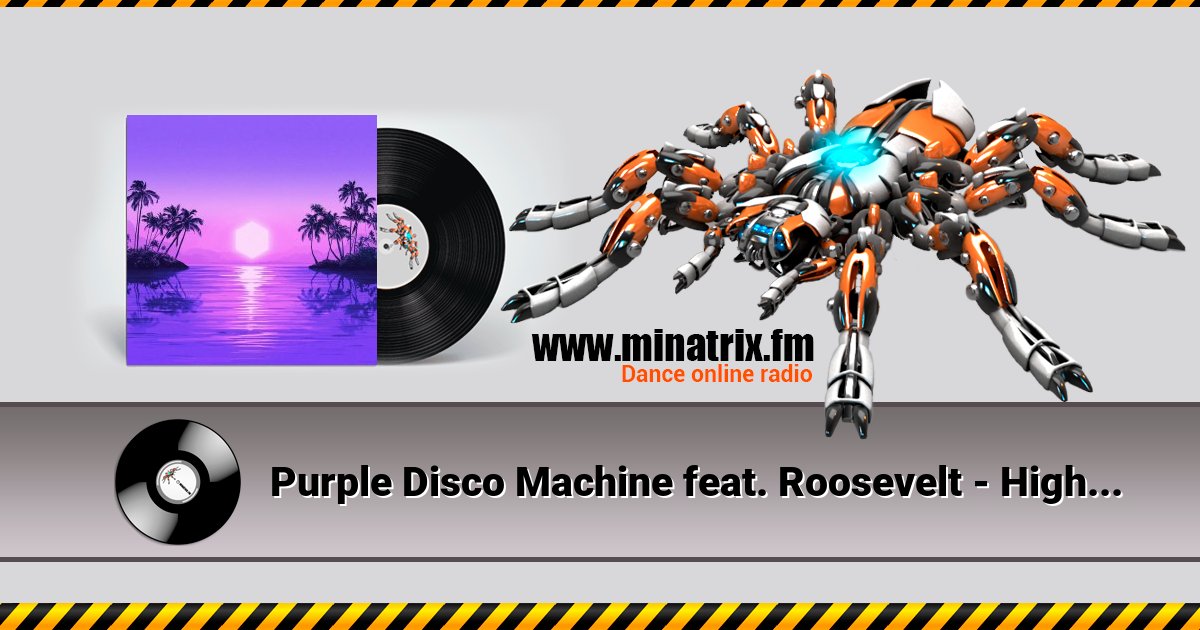 Purple Disco Machine feat. Roosevelt - Higher Ground Listen online and download MP3